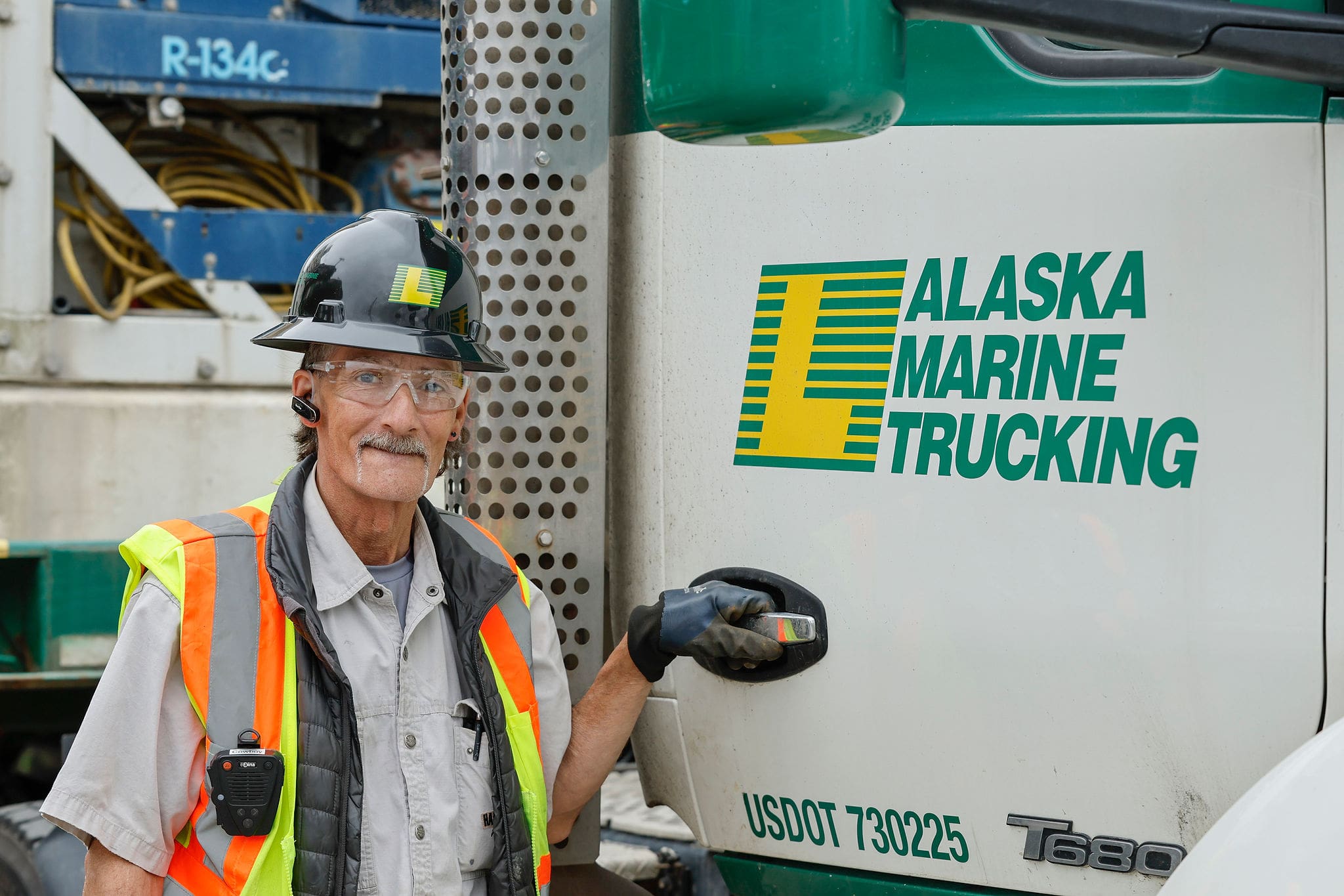Alaska Marine Trucking employee