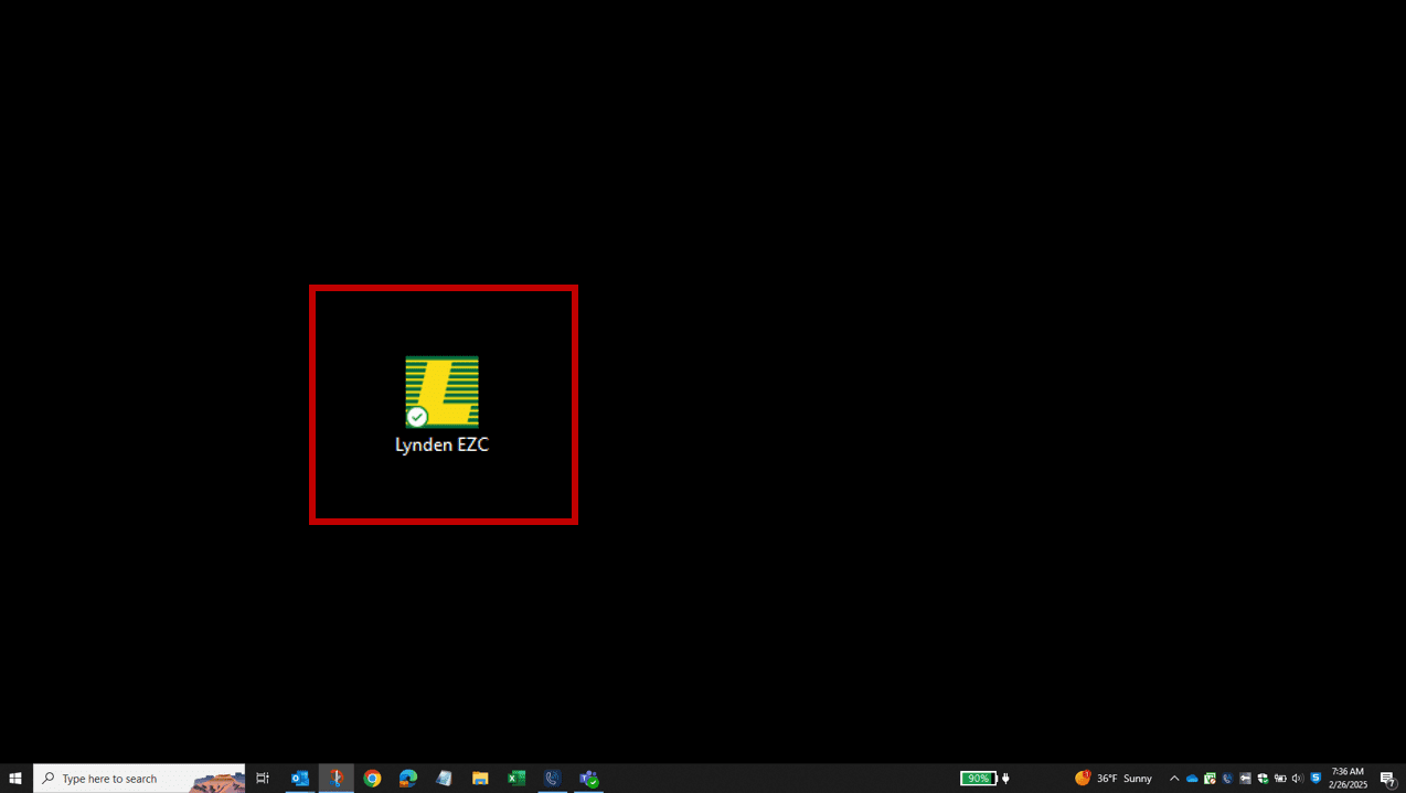 Add EZ Commerce as desktop shortcut