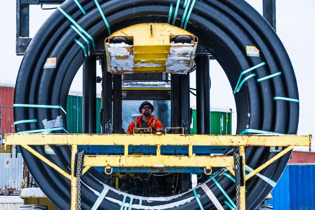 Freight operations in Alaska