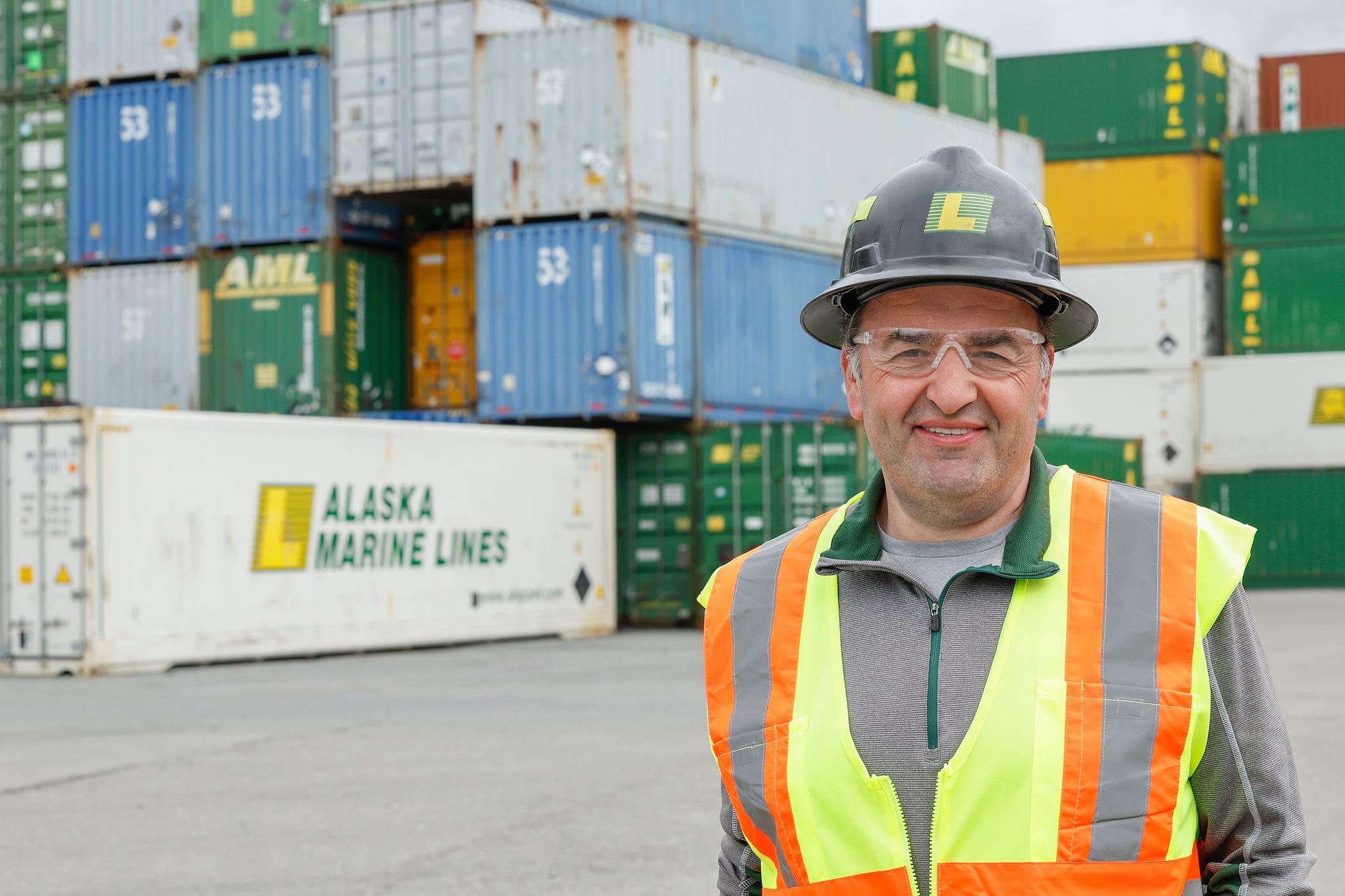 Alaska Marine Trucking employee