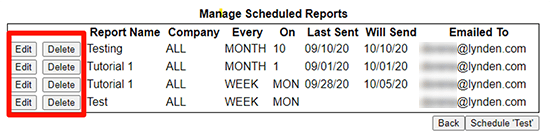 how to edit your custom scheduled report in EZ Commerce