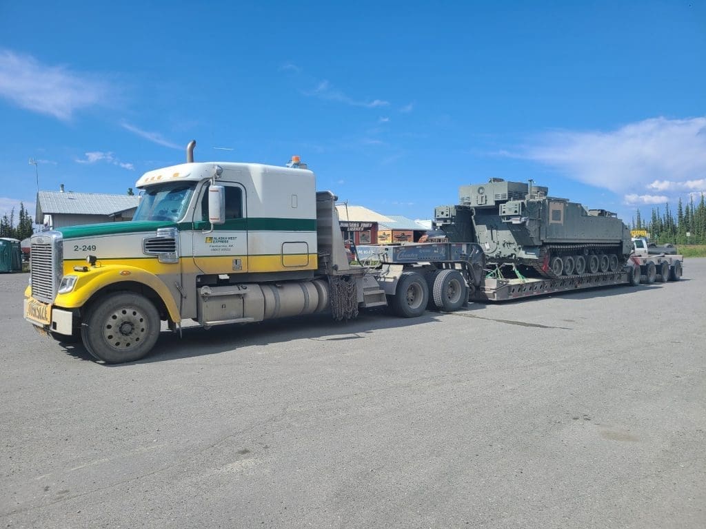 We’re familiar with transporting oversized government and military equipment.