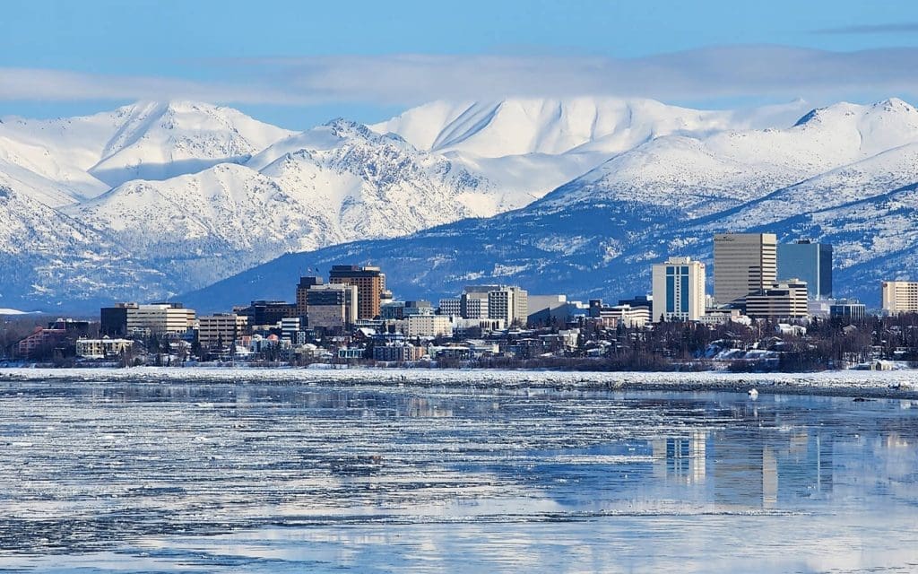 Anchorage during winter season