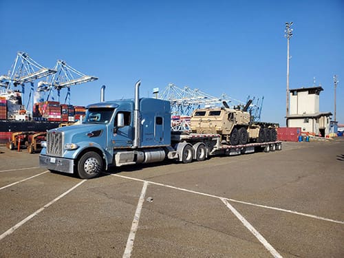 Alaska West Express Owner Operator truck