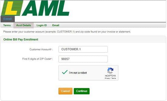 first step to linking multiple accounts under a single Lynden company