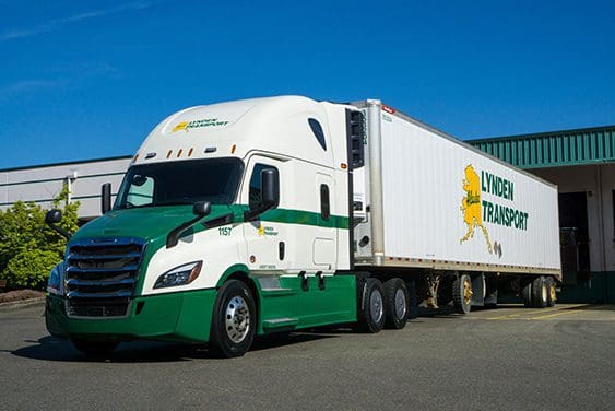 Lynden Transport truck.