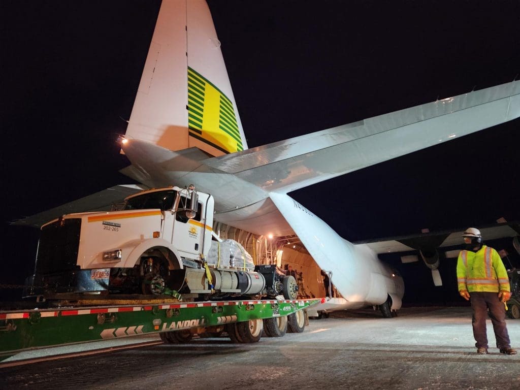 Fleet of Hercules aircraft for on-demand cargo charter services.
