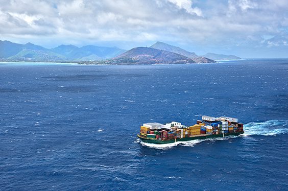 Barge service to Honolulu