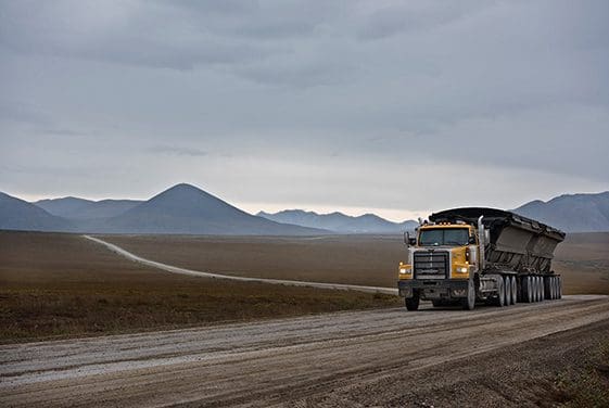 Providing mining and mineral logistics in Alaska