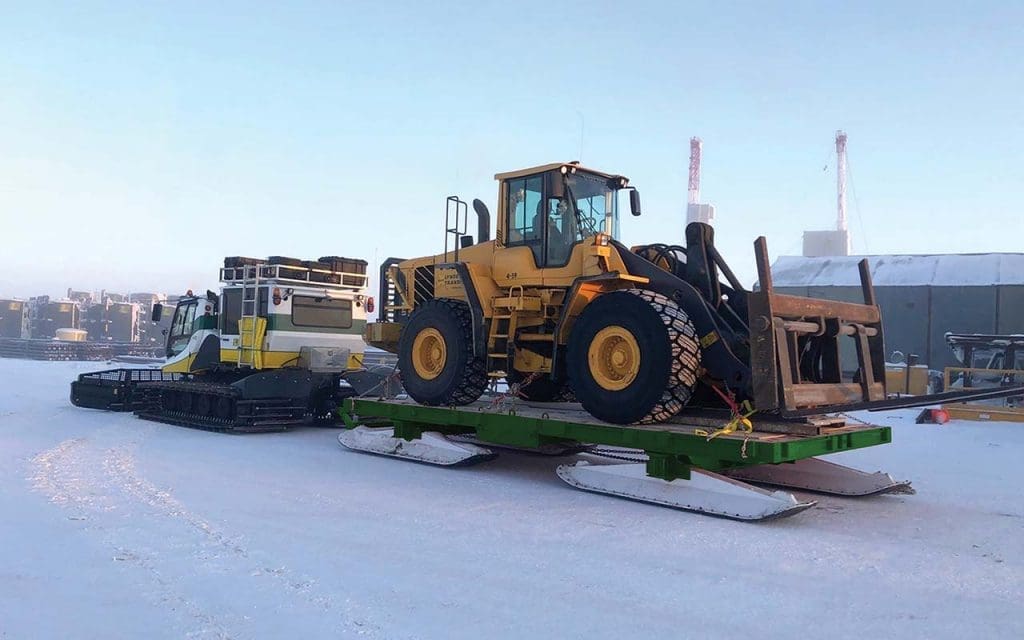 PistenBully snow cats are an example of our specialized shipping capabilities