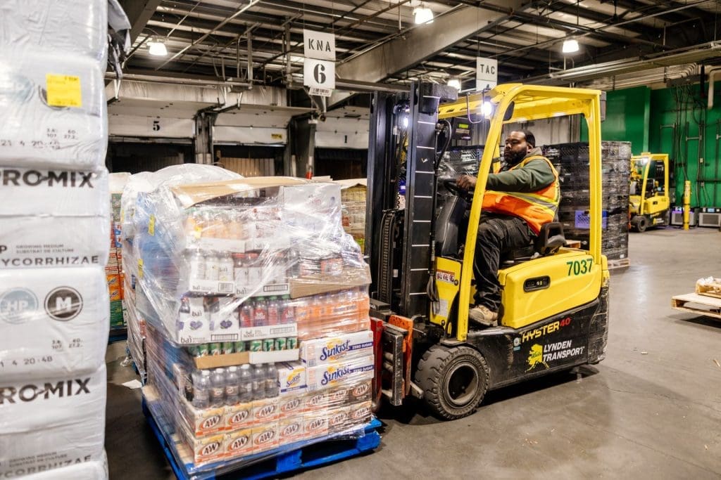 Supply chain support for grocery and retail stores.