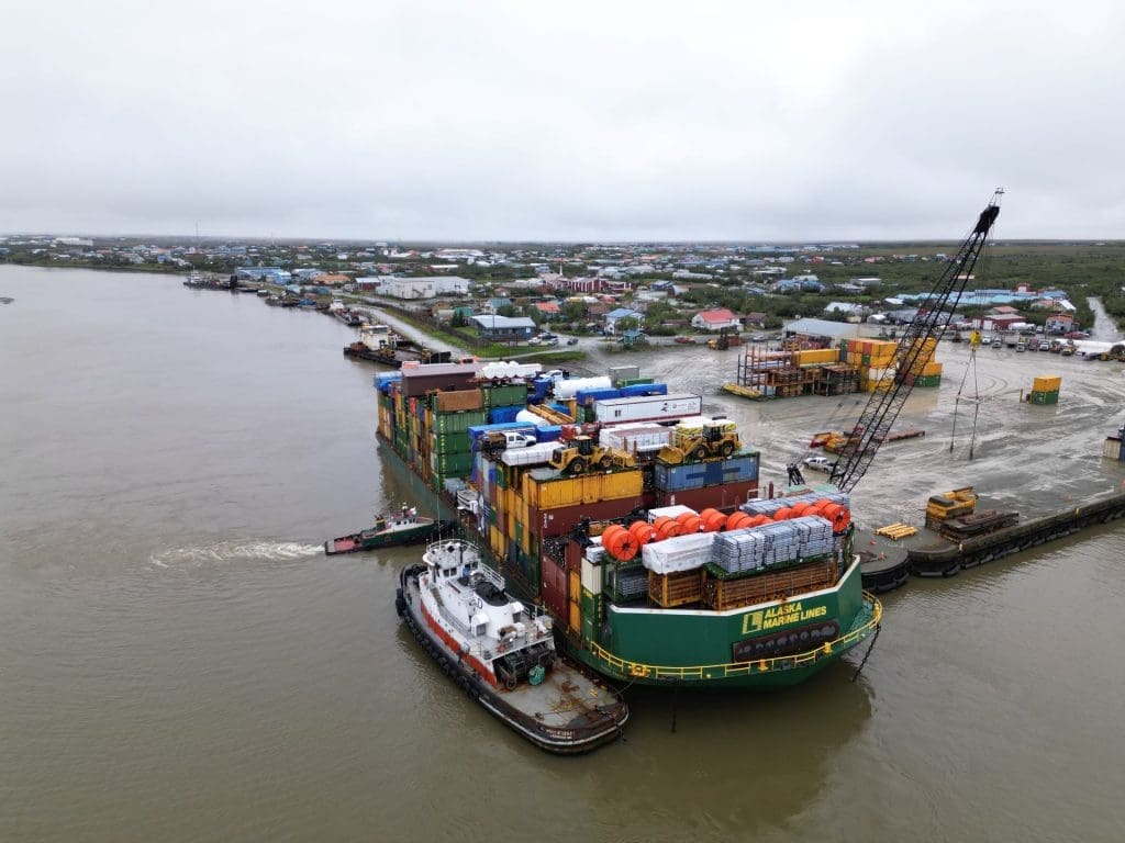 Multi-modal services, barge