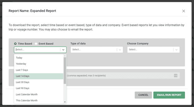 How to download a report in EZ Commerce