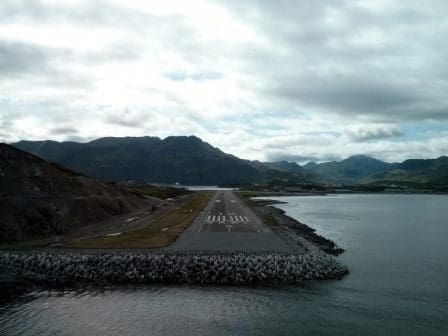 airport improvements project in Unalaska
