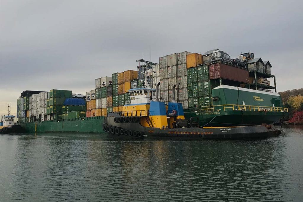 Barge Service Schedules to Alaska and Hawaii