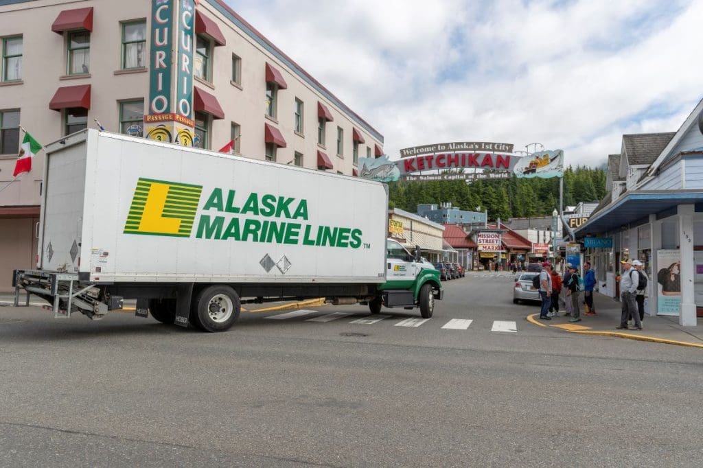 Alaska Marine Lines serves local communities in Alaska and Hawaii.