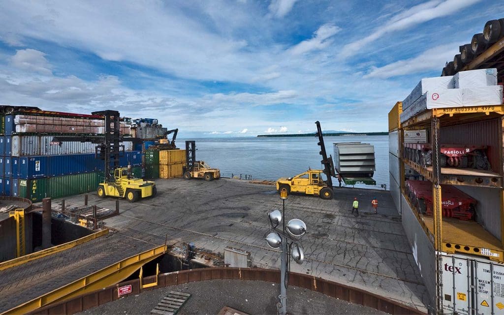 Barge Service to Central Alaska | Alaska Marine Lines