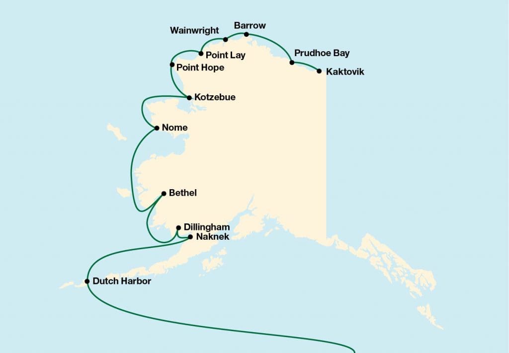 Barge Service to Western Alaska and the Arctic region