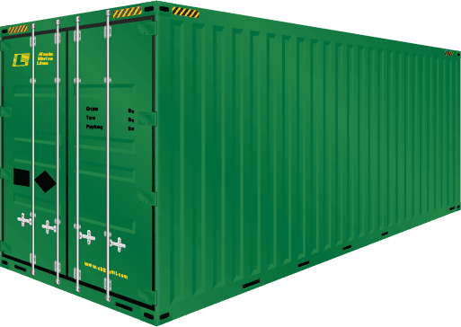 Alaska Marine Lines Dry Cargo Container