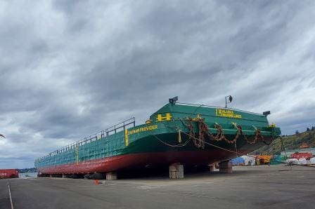 Alaska Marine Lines Barge