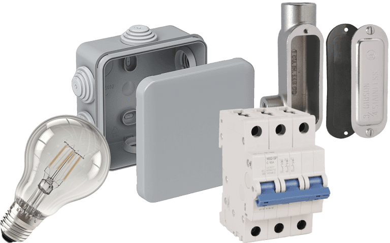 Shipping electrical equipment