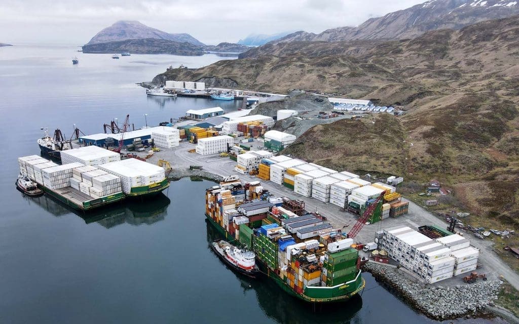 Local freight services include stevedoring, warehousing, customer service