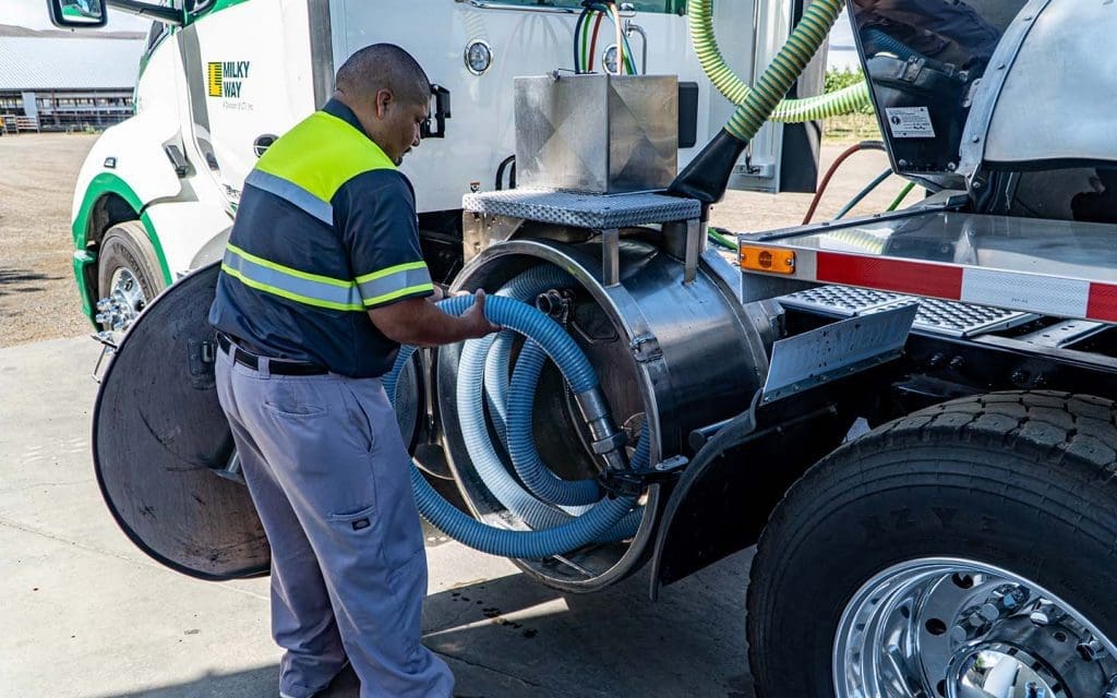 Modern equipment for bulk milk hauling