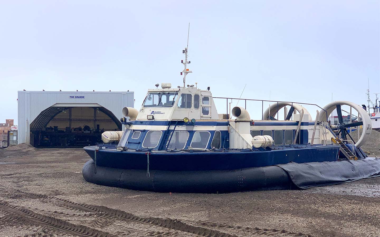 Commercial hovercraft in Alaska