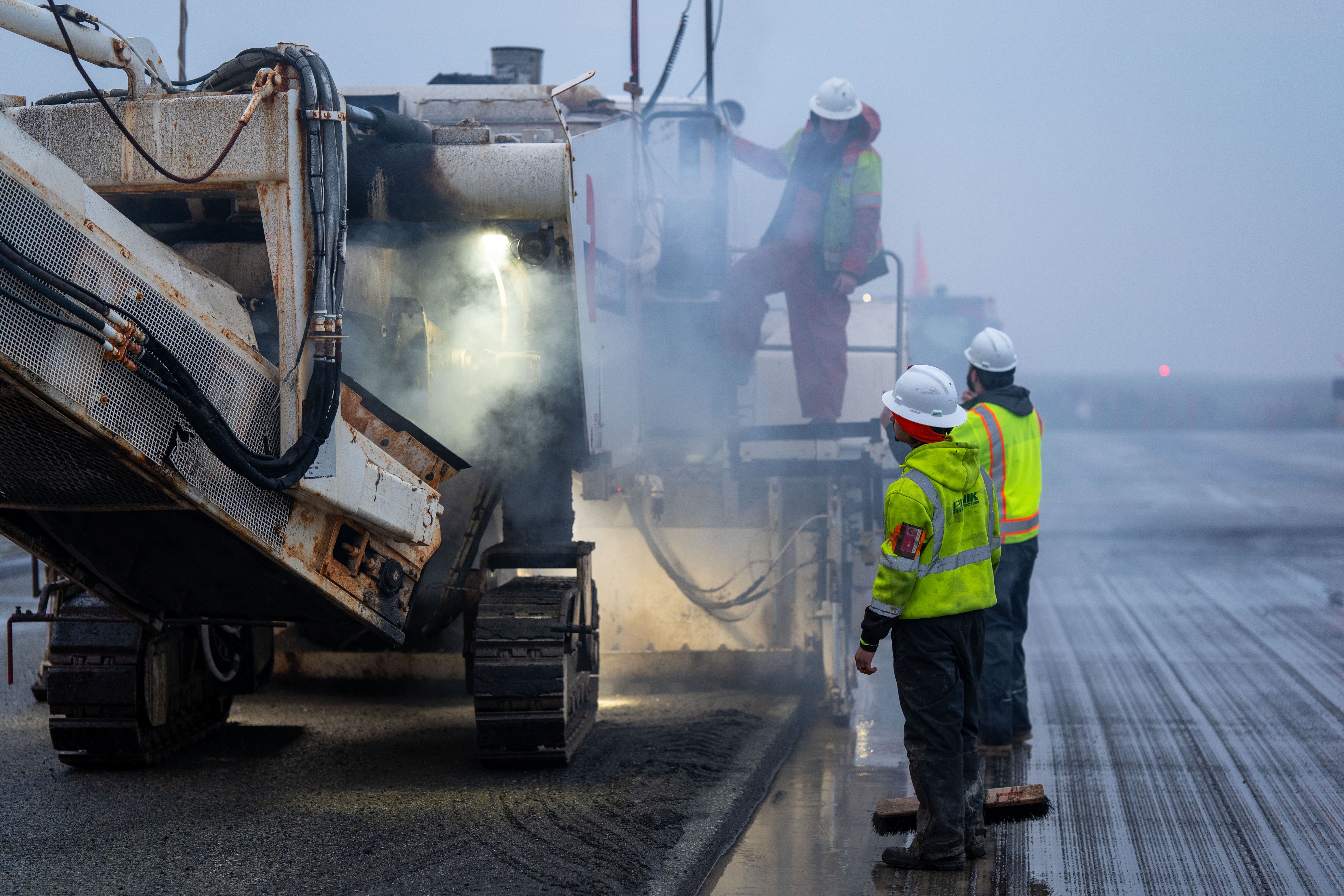 Knik Construction construction workers
